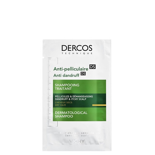 product_1737210580_6965.jpg DERCOS Anti Dandruff DS Normal to Oily Hair Shampoo 6ml - Image 1