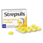 Strepsils Honey & Lemon Lozenges 24Pcs