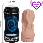 Realistic Suction Technology Stroker Cup
