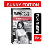 Manforce Sunny Edition Condom - 10 Piece